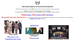 Desktop Screenshot of iaed.net